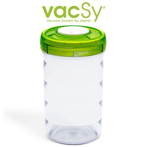 Vacsy canister 11 cm diameter – 19 cm hoog 1 25 liter