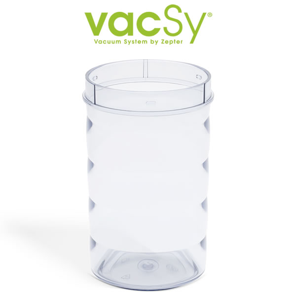 Vacsy canister 11 cm diameter – 19 cm hoog