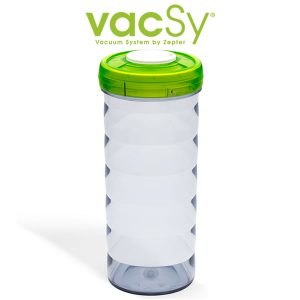 Vacsy canister 11 cm diameter – 26 cm hoog 1 75 liter