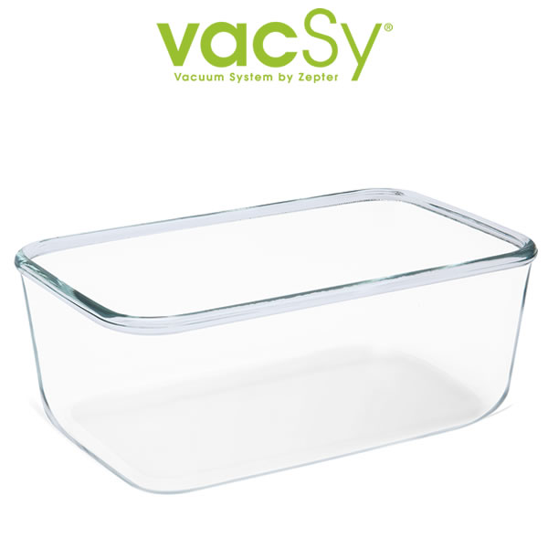 Vacsy glas container 1 5 liter