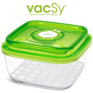 Vacsy glas container 22 x 22 3 6 liter